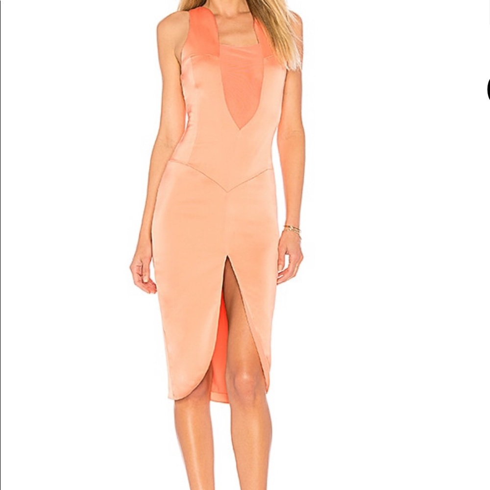 NBD Kimmy Dress in Sherbert